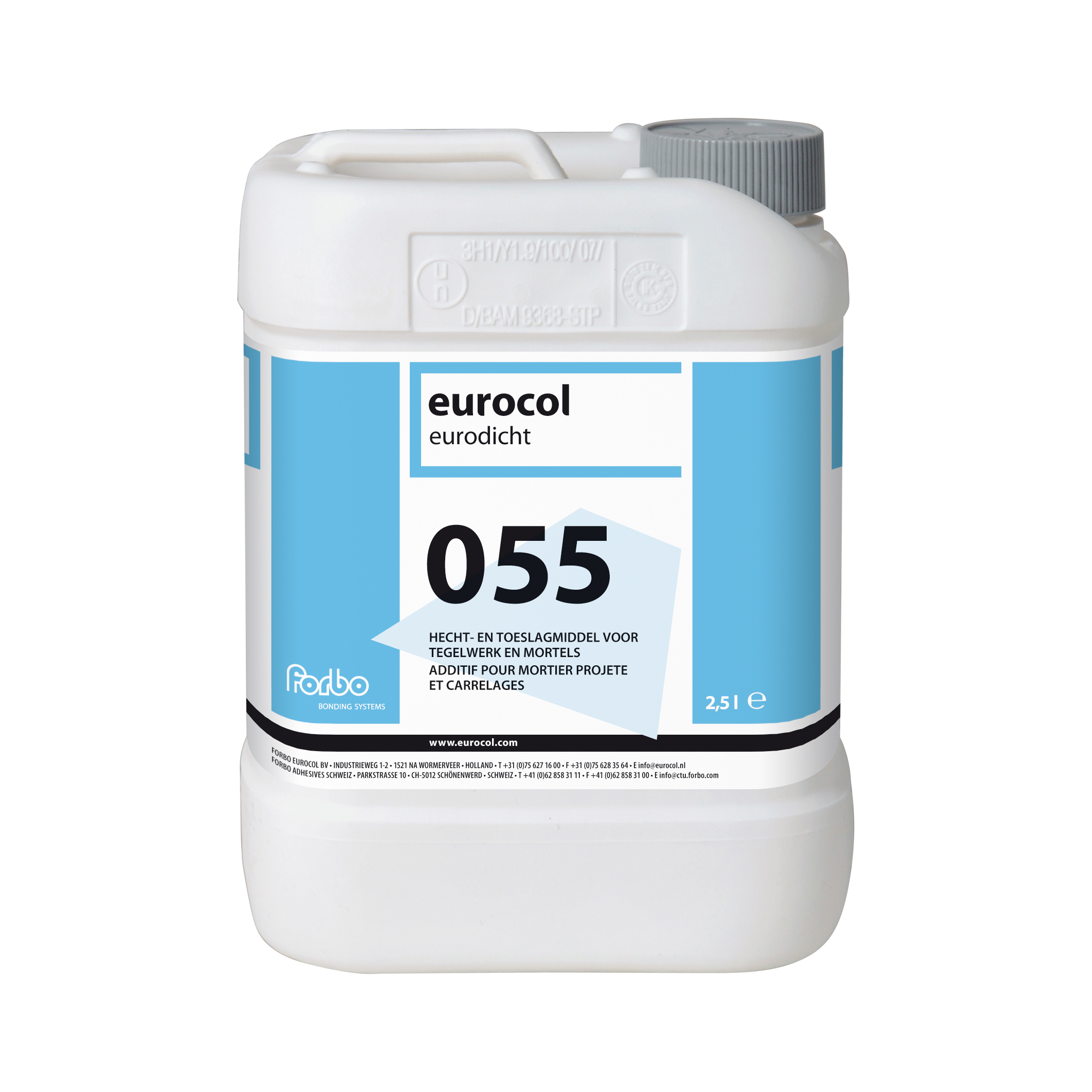 Eurocol 055 Eurodicht can 2,5 ltr Eurocol 055 Eurodicht can 2,5 ltr